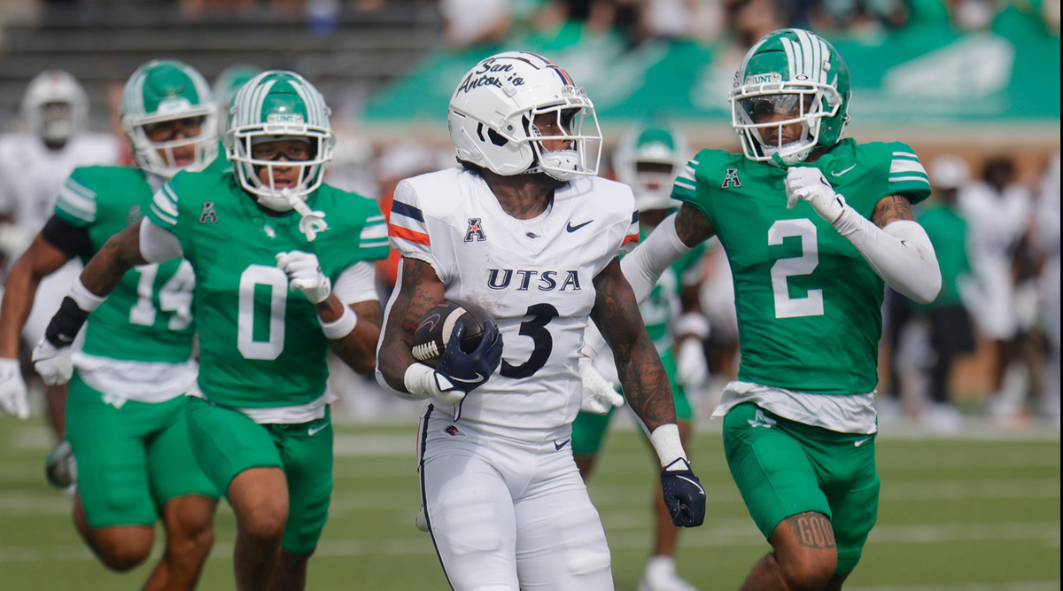 UTSA Flattened by North Texas In 55–17 Rout