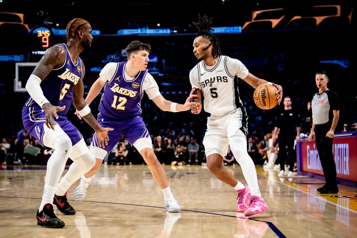 Three Takeaways: Spurs Fall Just Short Against Lakers As Growing Pains Continue