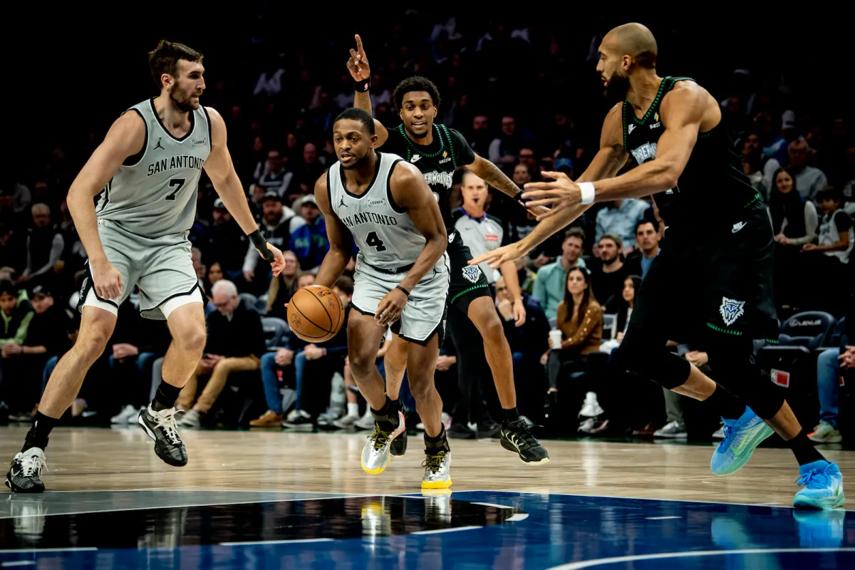 Spurs bitten by Wolves in Minnesota to close road trip